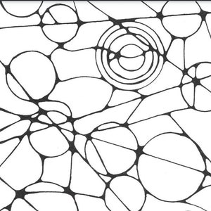 bullseye circle coloring page