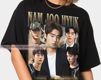 Limited Nam Joo Hyuk Kdrama Korean Pop Tshirt Vintage Unisex Shirt