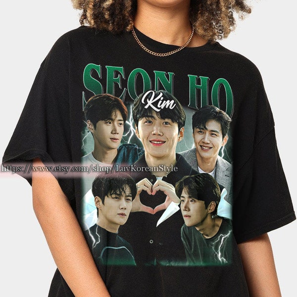 Begrenztes Kim Seon Ho Kdrama koreanisches Pop Tshirt Vintage Unisex Shirt