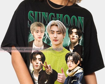 Limited Sunghoon KPop Tshirt Vintage Unisex Shirt