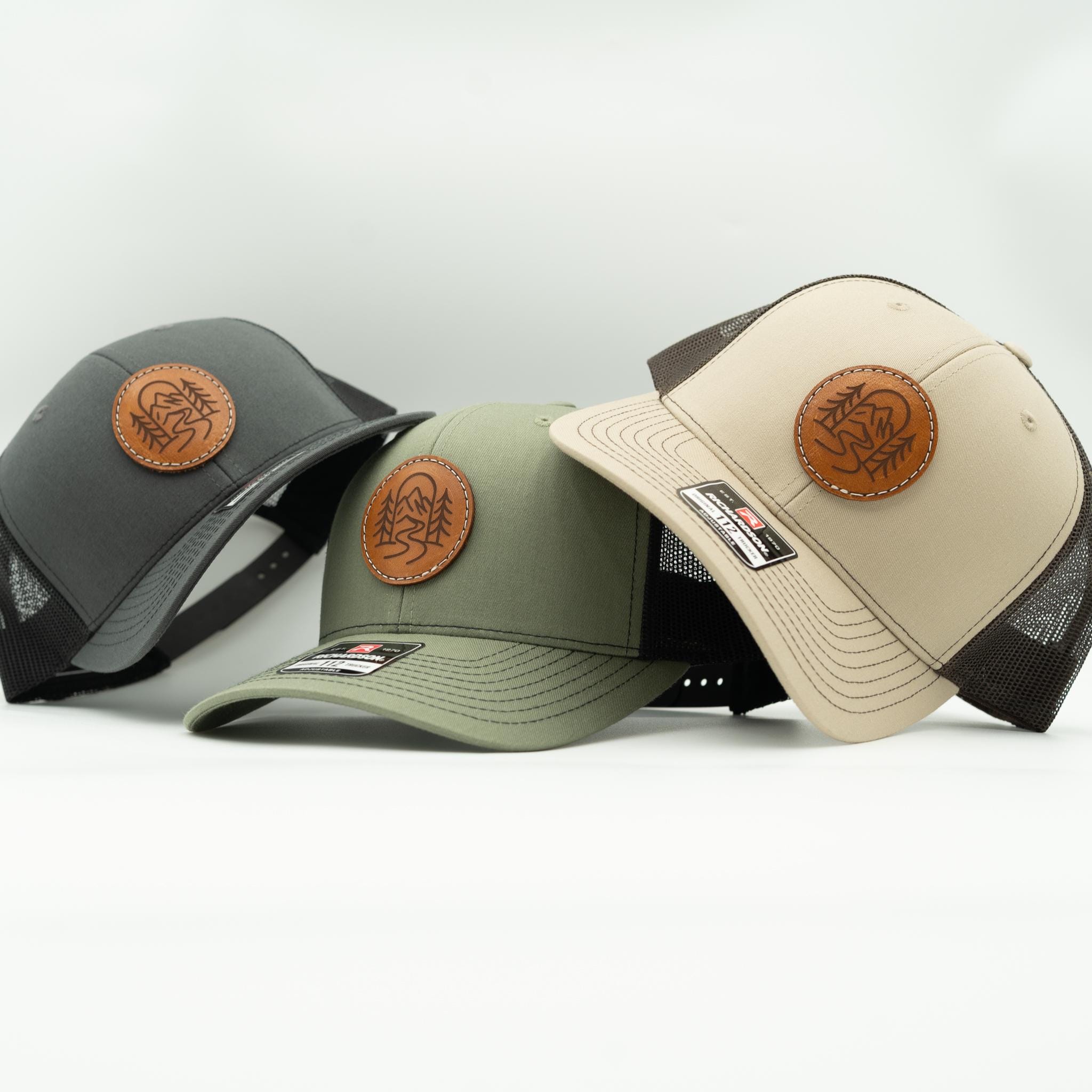 Retro Parks Hiking Outdoor Yellowstone Woven Patch Hat Cap Richardson 112 Truckr Richardson 112 – Jameson Lake Resort main image 2