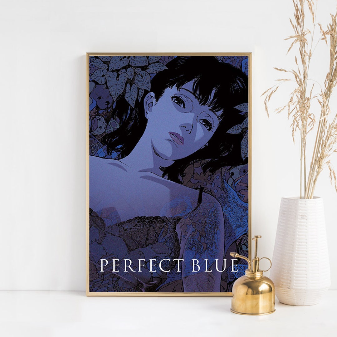 Perfect Blue Movie Poster Silk Poster Wall Decor Print Etsy