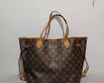 Neverfull Louis Vuitton Vintage bag Beige Cloth ref.796982 - Joli Closet