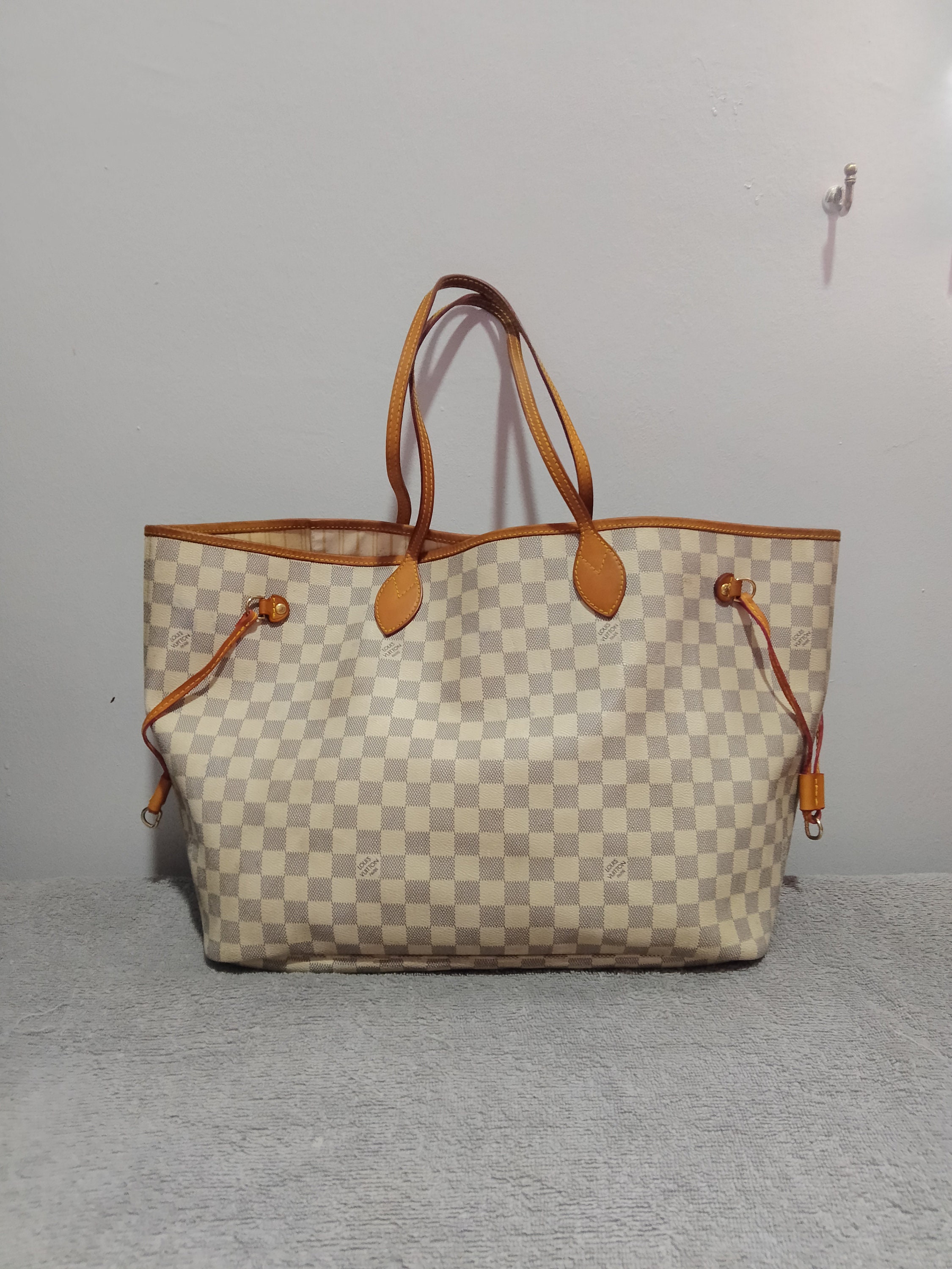 LV Dupe - Printed PU Leather Sling Bag -- Deal of The Day! Cream / One Size