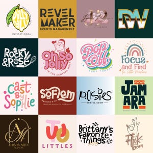 Custom Logo Design and Watermark, Blog Logo Design, Minimalist Logo, Logo, Brand Logo Design, feminine Logo, Gold Logo Design