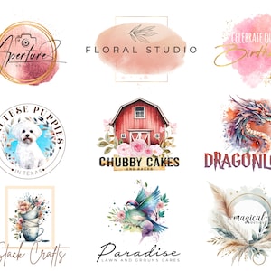 I will create custom logo design, boutique logo, photography logo, business logo, professional logo design, custom logo for your business image 2