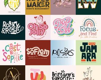 Jag skapar en anpassad logotypdesign för ditt företag | Företagslogotyp | Minimalistisk logotyp | Fotografilogotyp | Anpassad handritad logotyp