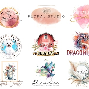 Je créerai un logo personnalisé pour votre marque, un design de logo unique et un kit de réseaux sociaux, un logo polyvalent, un créateur de logo, un kit de marque