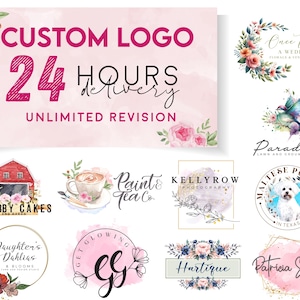 Ich werde benutzerdefinierte Logo-Design, Boutique-Logo, Fotografie-Logo, Geschäftslogo, professionelles Logo-Design, benutzerdefiniertes Logo für Ihr Unternehmen erstellen