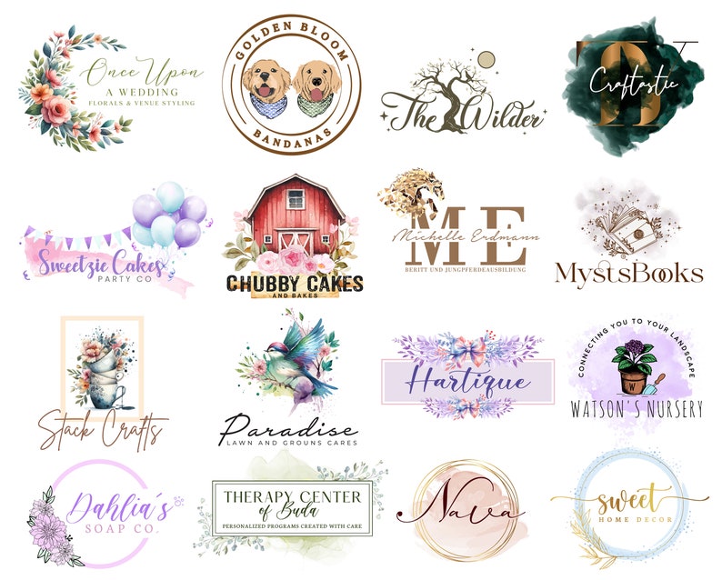 I will create custom logo design, boutique logo, photography logo, business logo, professional logo design, custom logo for your business image 3