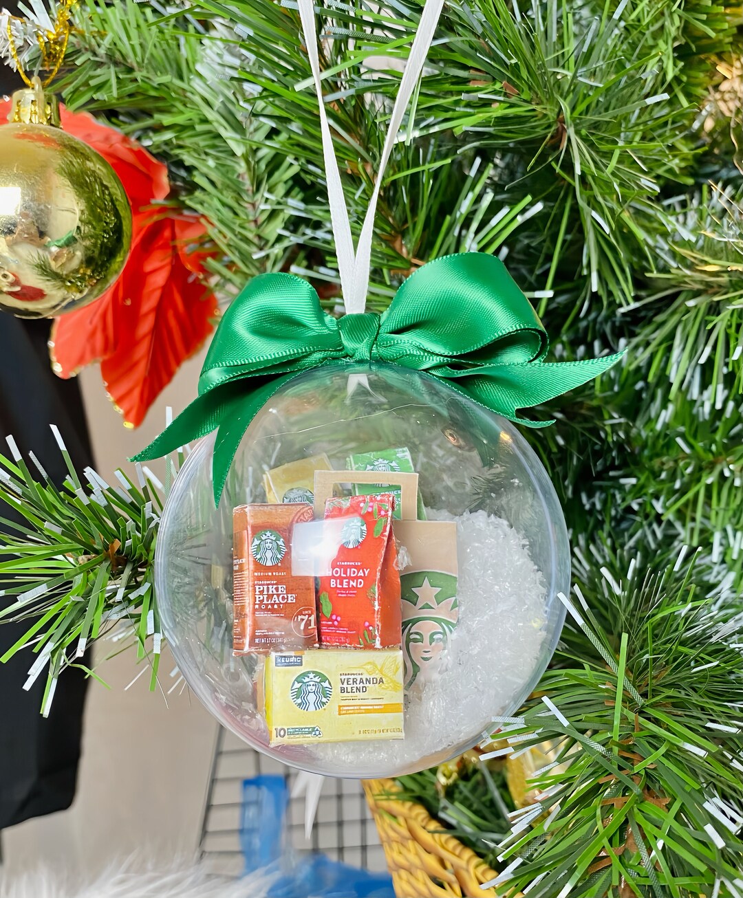 Starbucks Christmas Ornament Starbucks Ornament Christmas Etsy