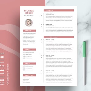 RESUME TEMPLATE Word. Professional Resume Template. Minimalist Executive. CV template free. Resume Template Bundle. Curriculum Vitae. Letter