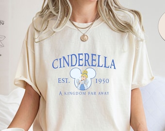 Comfort Colors® Disney Cinderella and Co 1950 Shirt, Disney Princess Shirt, Disney Cinderella Princess Shirt, Cinderella Shirt Draft