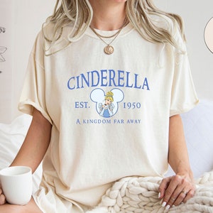 Comfort Colors® Disney Cinderella and Co 1950 Shirt, Disney Princess Shirt, Disney Cinderella Princess Shirt, Cinderella Shirt Draft