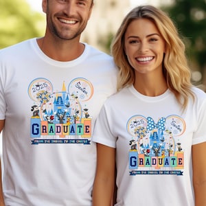 Comfort Colors® Disney Graduation T-Shirt, Mickey Grad Shirt, Minnie Graduation Shirt, Disney Family Graduation Trip