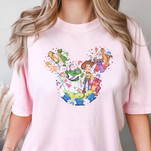 Comfort Colors® Mickey Toy Story T-Shirt, Disneyland Toy Story T-Shirt, You Ve Got A Friend In Me Shirt, Toy Story Movie Characters T-Shirt