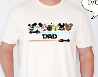 Comfort Colors® Star Wars Dad Shirt, Father's Day Gift, Pregnancy Announcement, Darth Vader Shirt, Dad Shirt