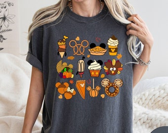 Comfort Colors® Disney Snacks Shirt, Disney Life T-shirt, Disney Food n Drink, Mickey Waffle Tee, Epcot Food Tee, Disneyworld Tee
