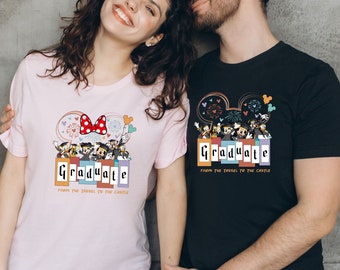 Comfort Colors® Mickey And Friends Graduate Shirt, Graduate 2025 T Shirt, Disney Graduation Shirt, Minnie Graduate  Tee, Disney Grad Trip