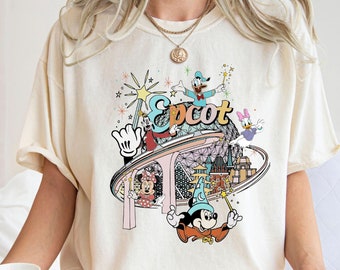 Comfort Colors® Disney Epcot 1982 Shirt, Disney Group Trip Shirt, Vintage Disney Shirt, Disney Besties, Disney Family Trip Matching Shirt