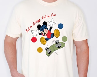 Comfort Colors® Funny Mickey T-Shirt, Disney Mickey Shirt, Mickey Mouse Shirt, Cool Mickey Shirt, Mickey Shirt