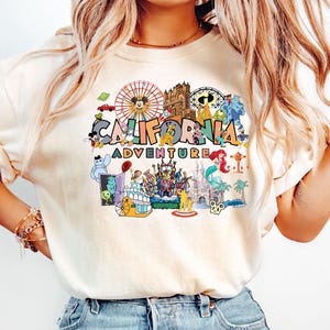 Comfort Colors® California Adventure Shirt, Disneyland California T-Shirt, Disney Shirt, Disneyland Trip Shirt, Disney Park Shirt