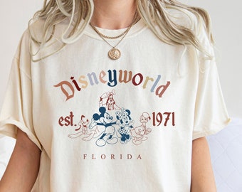 Comfort Colors® Disneyworld Est. 1971 Florida Shirt, Disneyworld Shirt, Disneyland Shirt, Family Vacation Shirt, Disney Trip Shirt
