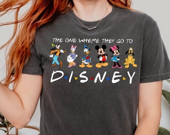 Comfort Colors® The One, wo sie zu Disney T-Shirt, Mickey & Friends Shirt, erste Disney Reise Shirt, Disney Urlaub Shirt gehen