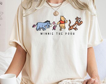 Comfort Colors® Disney Pooh And Co Shirt, Winnie The Pooh Shirt, Pooh And Friends T-Shirt, Disney Friends Shirt, Gift For Friend
