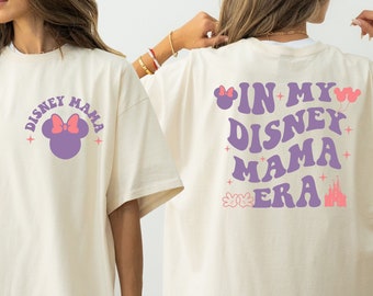 Comfort Colors® Disney Mama Era Camisa, En mi camisa Disney Mama Era, Camisa del Día de las Madres, Regalo para la nueva mamá, Regalo para mamá, Camiseta de la era de la mamá