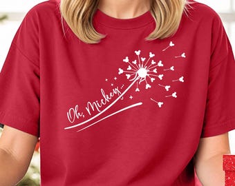Comfort Colors® Oh Mickey T-Shirt, Mickey Shirt, Mickey Mouse Shirt, Flower Shirt, Disney Trip Shirt