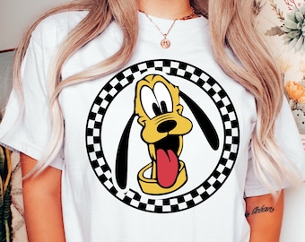 Comfort Colors® Pluto T-shirt, Disney Shirts, Disney Vacation Shirt, Disneyworld Shirts, Disney Family Shirts, Disney Shirt For Women's