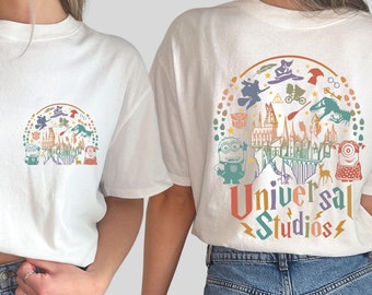 Comfort Colors® Universal Studios Shirt, Back Front Universal Studios Shirt, Disney Vacation Shirt, Disneyland Shirt, Disney Trip Shirt