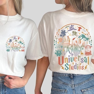 Comfort Colors® Universal Studios Shirt, Back Front Universal Studios Shirt, Disney Vacation Shirt, Disneyland Shirt, Disney Trip Shirt