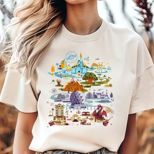 Comfort Colors® Disney World Shirt, Happiest Place One Earth Shirt, Magical Castle Shirt, Disneyland Vacation Shirt, Disney Trip Shirt