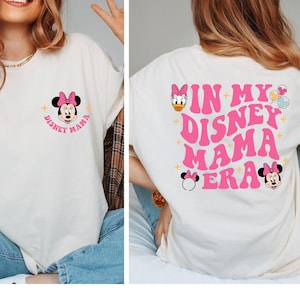 Comfort Colors® In My Disney Mama Era T Shirt, Minnie Mama Era Shirt, Minnie Mom Shirt, Disney Mom Shirt, Daisy Mom Shirt, Disney Mama Shirt