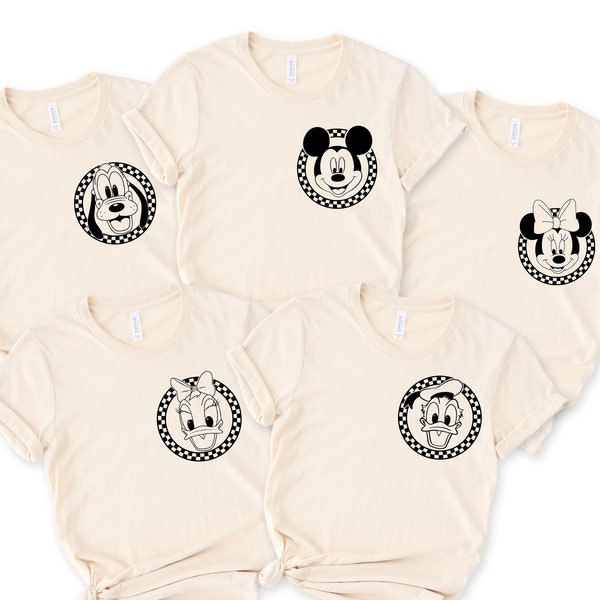 Comfort Colors® Disney Mickey and Friends Family Shirts, Disneyland Shirt, Goofy, Pluto, Donald, Daisy, Disney Group Shirt, Family Trip Tee