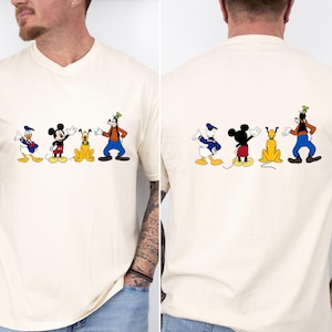 Comfort Colors® T-shirt Mickey and Friends, Disney Mouse & Friends-shirt, Mickey Donald Pluto Goofy-shirt, Disney World-shirt