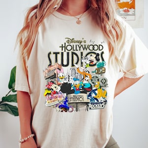 Comfort Colors® Disney's Hollywood Studios Shirt, Hollywood Studios T Shirt, Disney Trip 2024 Shirt, Disneyworld Shirt, Disney Studios Shirt
