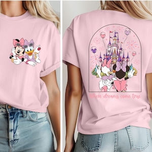 Comfort Colors® Minnie And Daisy Besties Shirt, Daisy Duck And Minnie Mouse Shirt, Magical Kingdom Shirt, Besties Shirt, Besties Tee