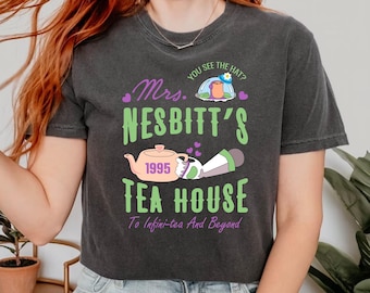 Comfort Colors® Mrs. Nesbitts 1995 Teehaus-Shirt, Toy Story Buzz Shirt, Infinity und darüber hinaus Shirt, Disney Toy Story T-Shirt, Toy Story Shirt