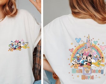Camiseta Comfort Colors® de Walt Disneyworld, camiseta de Mickey y sus amigos, camiseta de Disney World, camiseta vintage de Disneyworld, camiseta de Disneyland