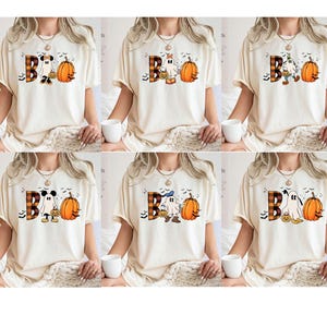 Comfort Colors® Disney Boo Shirt, Mickey & Friends Ghost Shirt, Disney Halloween Shirt, Halloween Family Matching Shirt, Halloween Group Tee