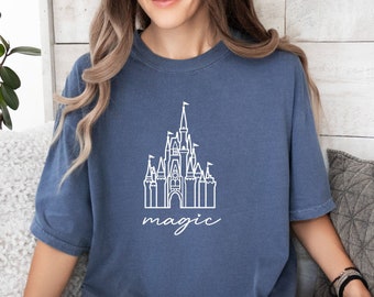 Comfort Colors® Magic Shirt, Magic Castle Shirt, Magic T Shirt, Disney Magical Kingdom Shirt, Disney Magic Shirt, Disney Magic Castle Shirt