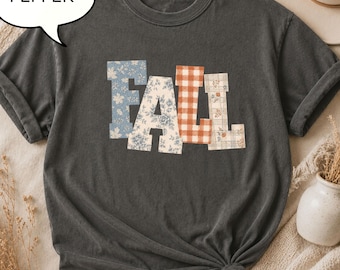 Comfort Colors® Fall T-Shirt, Autumn Shirt, Fall Apparel Shirt, Fall Lover Gif