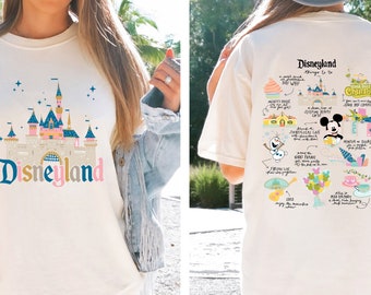 Comfort Colors® Disneyland Castle Shirt, Watercolor Castle Shirt, Disney Magic Kingdom Shirt, Disney Castle Shirt, Disneyland T Shirt