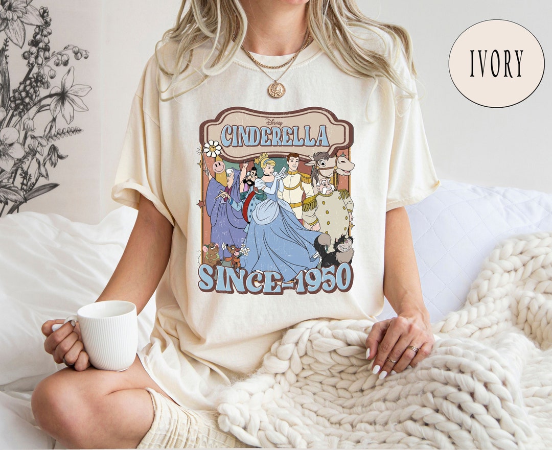 Cinderella Since 1950 Comfort Colors® Shirt Disneyworld - Etsy
