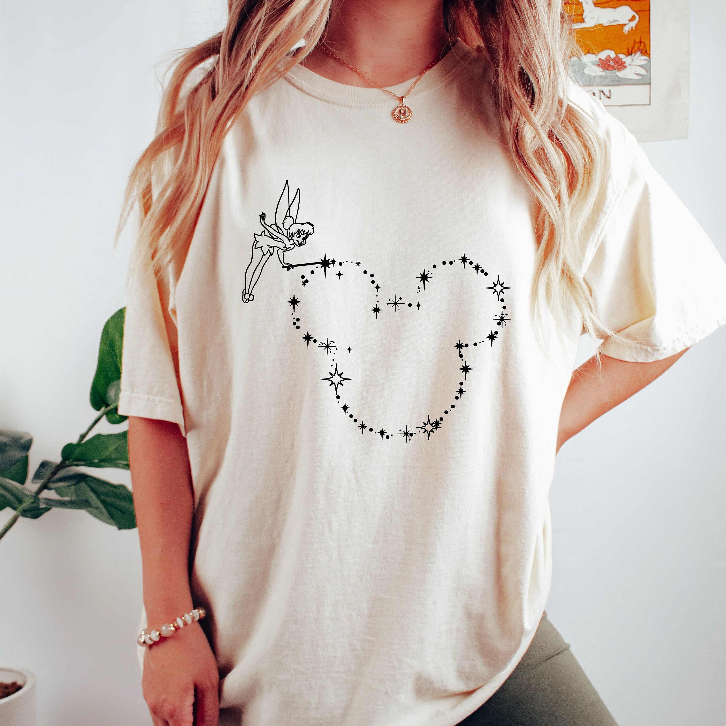 Comfort Colors® Tinkerbell Shirt, Mickey Mouse Shirt, Tinkerbell