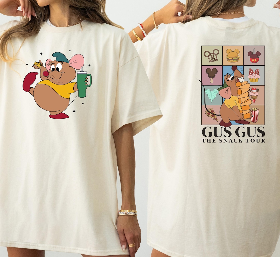 Comfort Colors® Gus Gus the Snack Tour T-shirt, Cinderella Friend Shirt ...
