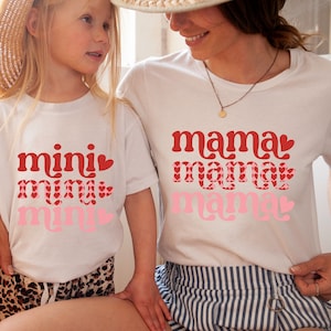 Comfort Colors® Mama Mini Shirt, Mama and Mini Shirt, Mothers Day Shirt, Gift For New Mom, Gift For Mama, Mama Mini Matching Shirt
